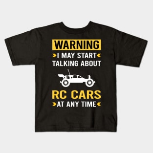 Warning RC Car Cars Kids T-Shirt